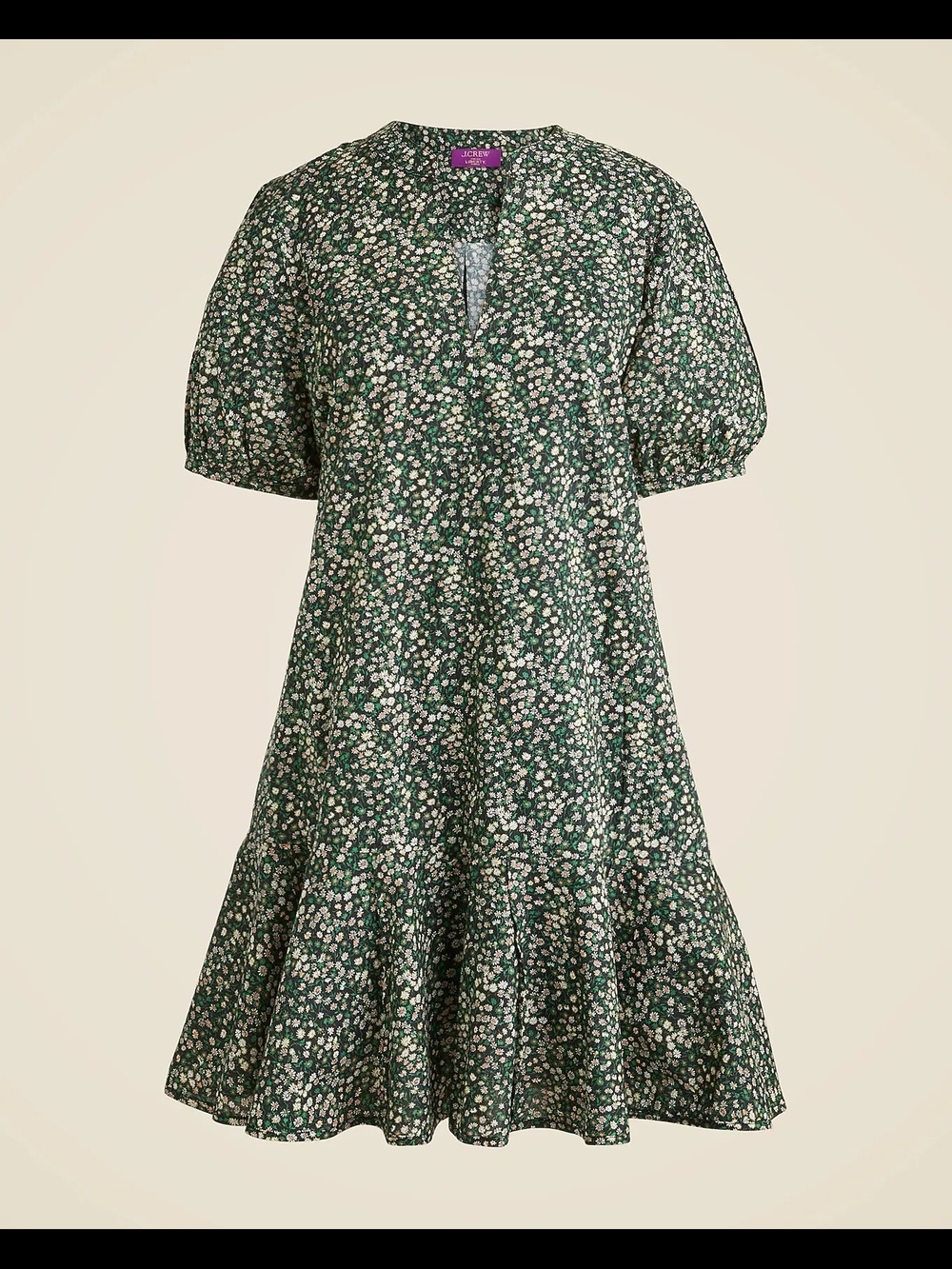 J. Crew Liberty Of London Delilah Floral Mini Dress - Medium